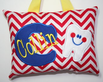 Tooth Fairy Pillow for Boys - Personalized