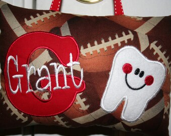 Almohada Tooth Fairy personalizada con opciones de gráficos dentales