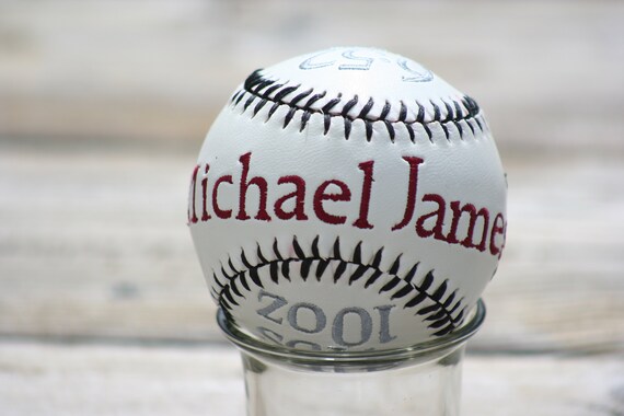 baseball birth announcement