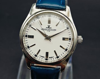Orologio Jaeger-LeCoultre Club d'epoca: restaurato, carica manuale svizzera - JLC bianco