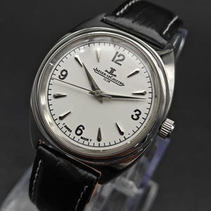 Reloj Jaeger-LeCoultre Club vintage: restaurado, cuerda manual suiza, blanco JLC