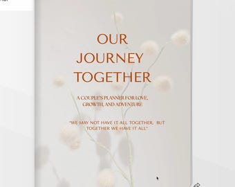 Our Journey Together: Relationship Journal for Couples Date Night Ideas, Reflections & Goals