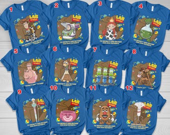 Lab Week 2026 Shirt: Toy Story Lab Story Medical Professional Team Matching Tee, To Infinity and Beyond for our patients JCUZ08