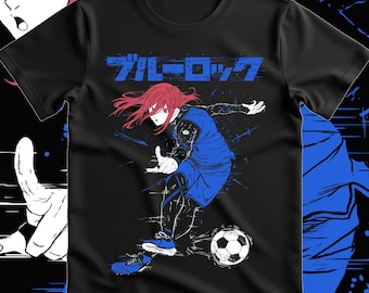 Blue Lock Rin Itoshi T-shirt, Men's Women's Sizes (LOC-40021) - Etsy