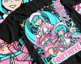 初音ミク Tシャツ フリーサイズ ゲーム ボーカロイド ボカロ 初音ミク Tシャツ アニメ ガール Kawaii Project Diva ボーカロイド