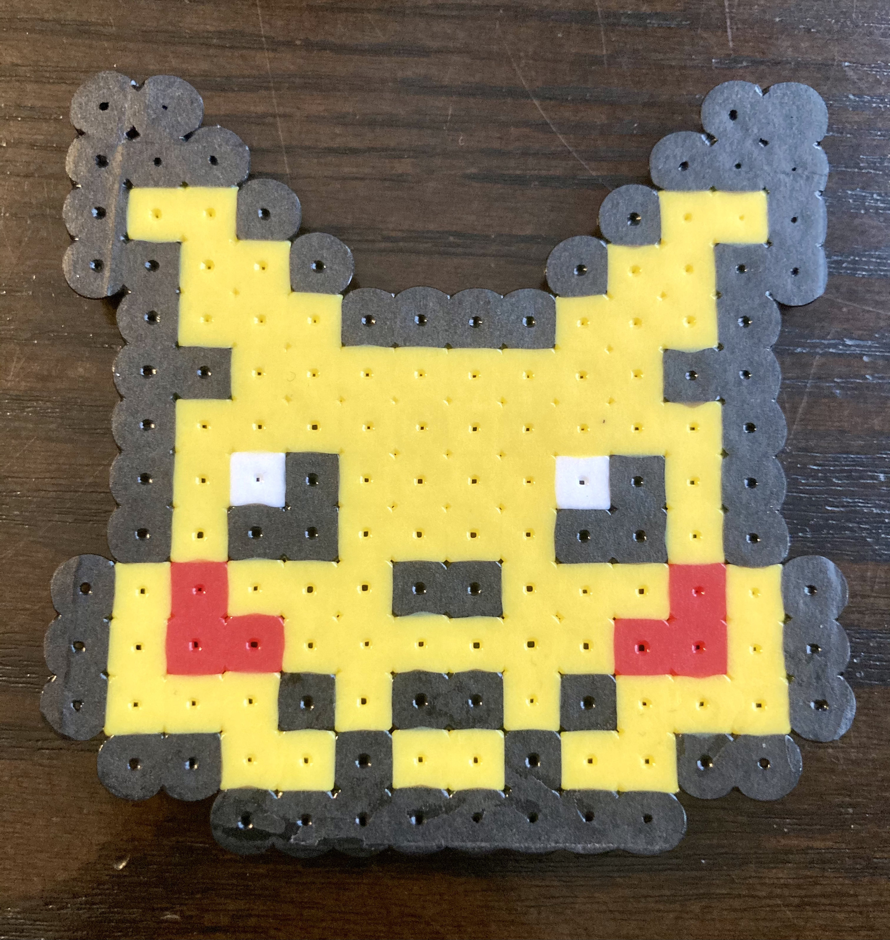Pikachu Perler Bead Patron Digital