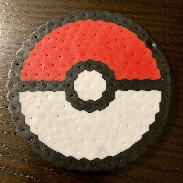 Pokeball Hama Beads Etsy UK pokeball-hama-beads-etsy-uk