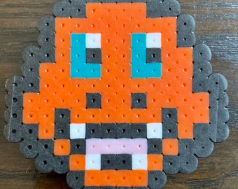 Charmander Perler Bead Patrón Digital