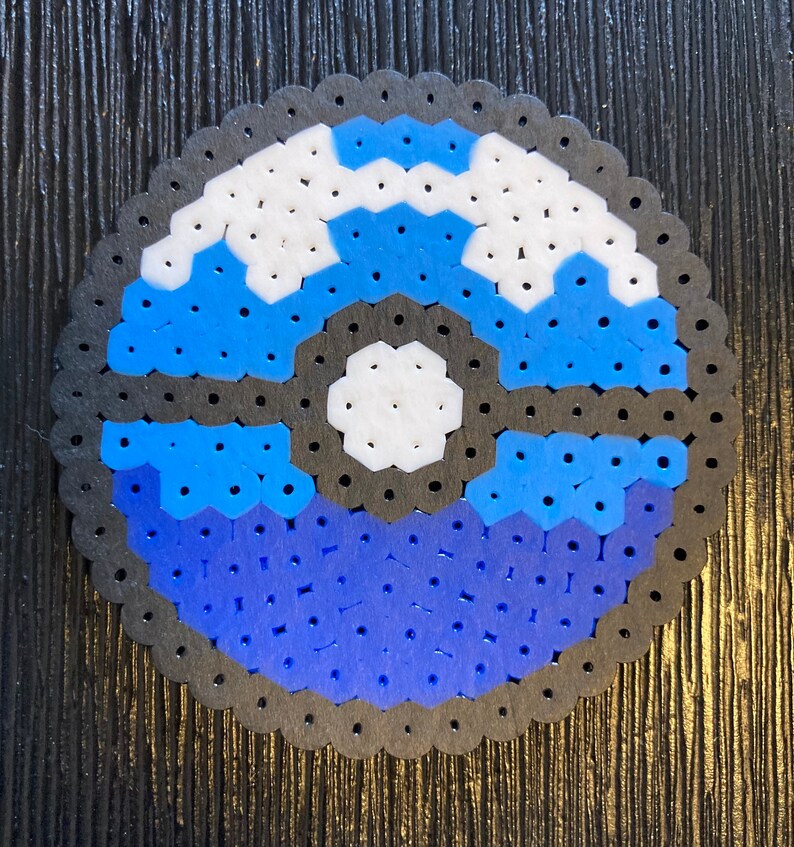 Dive Ball Perler Bead Digital Pattern Etsy