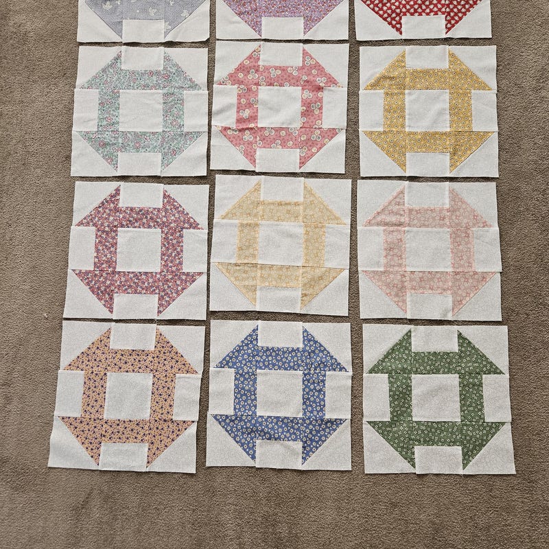 Churn Dash Quilt Pattern - Etsy