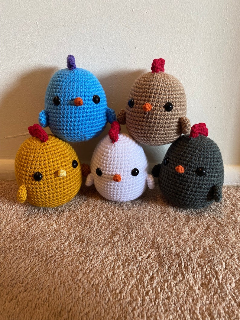 Stardew Valley Chicken Plushies 