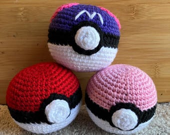 Lifesize Pokeball Plushies