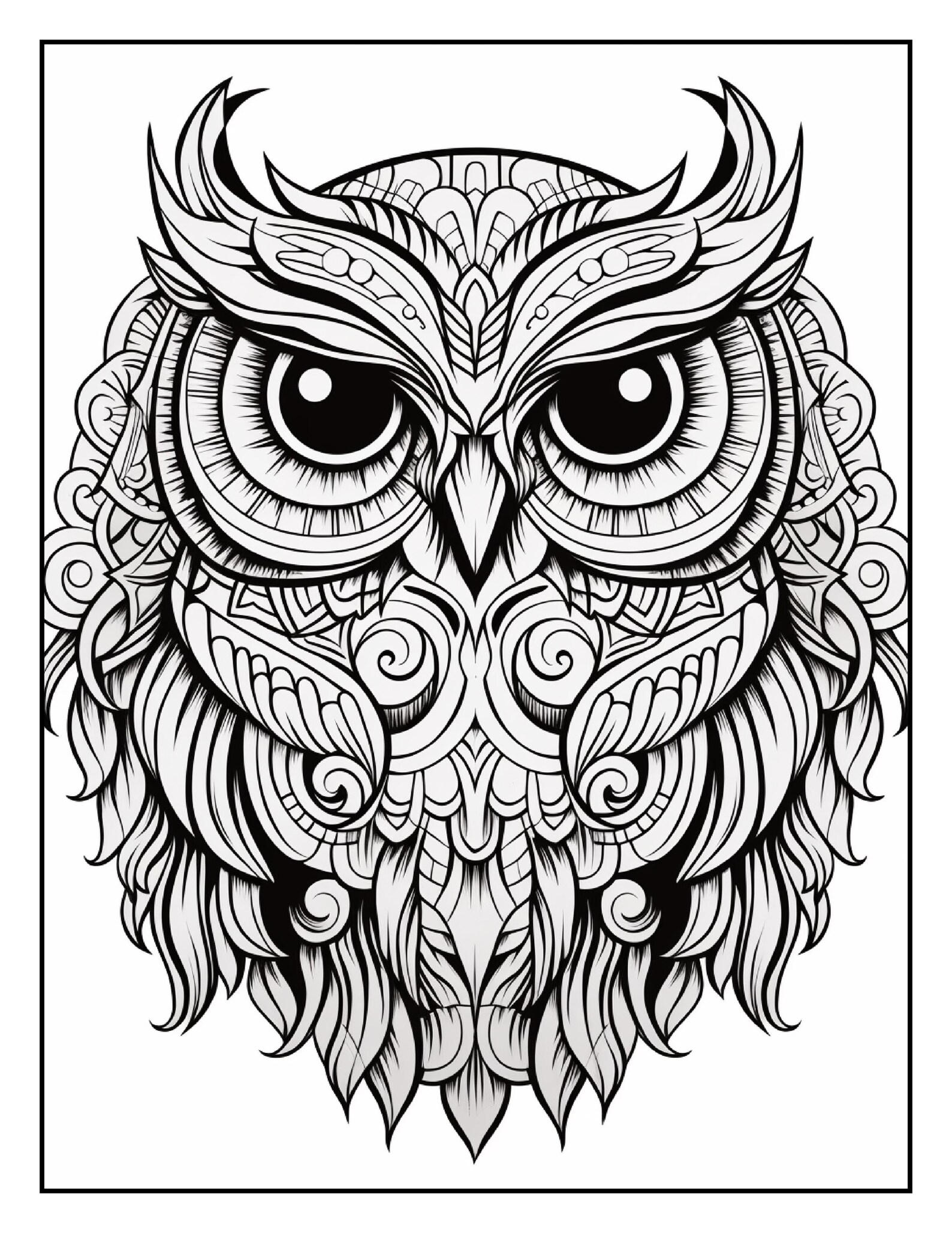 Color It 110 Animal Kingdom Mandala Coloring Pages for Adults - Etsy