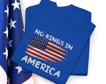 No Kings in America Shirt, Anti Trump Shirt, Political Shirts, Anti Maga Shirts, Crown No Kings Shirt, Protest Shirts, Nope Kings Shirt