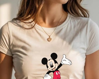Mickey Disney Baby Tee,Mickey Baby Tee,Classic Mickey Baby Tee,Magic Kingdom Shirts,Disney Lover Babytee,Mickey Mouse Tee,Retro Style Mickey