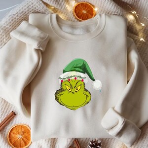Grinch Christmas Light Sweatshirt, Grinchmas Shirt, Grinch Christmas Shirt, Christmas Shirt, Christmas Family 2025 Shirts