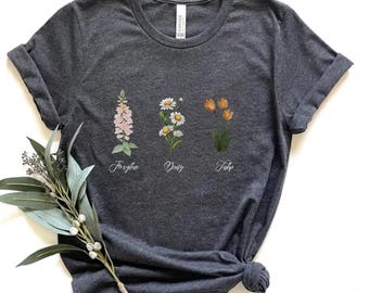 Subtle FDT Shirt, Anti Donald Trump Sweatshirt, Floral FDT Gift, Flower Anti Trump Shirt, Anti MAGA Shirts, Political Tee, Feminist Shirt