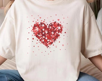 Valentine heart shirt,Heart shirt, love shirt, valentine shirt, valentines day shirt, , couples sweaters, xoxo, happy valentines, cute