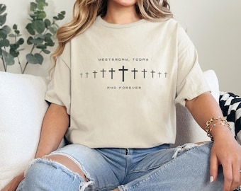 Faith Cross Shirt: Christian Bible Verse Unisex Tee, Christian Apparel