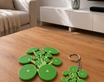 Pilea onderzetter, sleutelhanger, magneet en andere