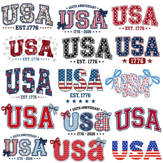 USA Shirt png, Preppy 4th of July Sublimation Design, Patriotic USA Stars PNG, Trendy Cute Fourth of July Veterans Girly Digital Download