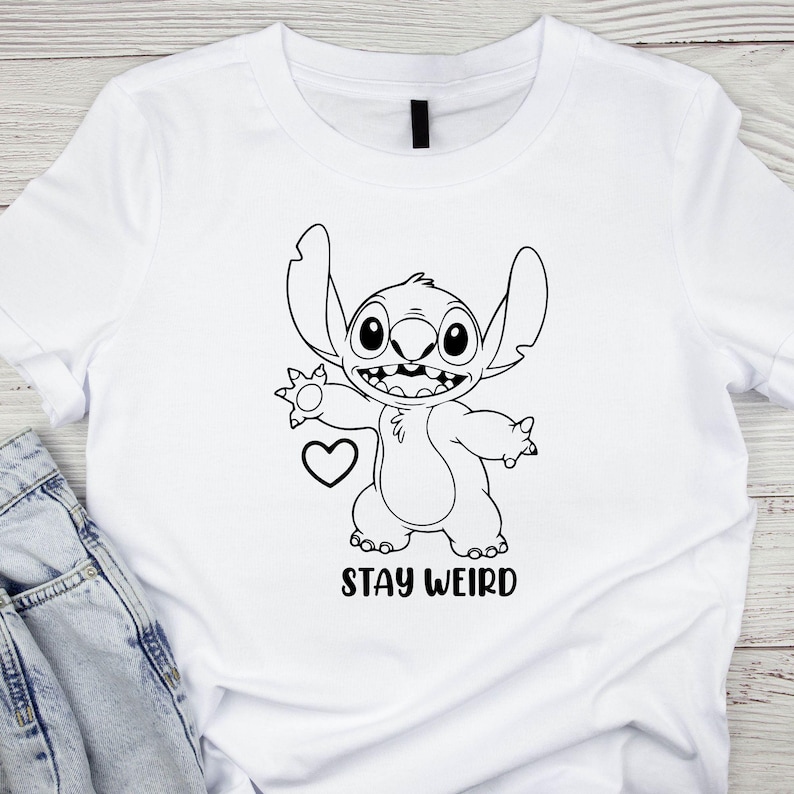 Stitch And Lilo SVG, Stitch svg out-line bundle, Angel svg, stitch clipart, stitch png, lilo Cartoon Svg, stitch svg cricut, silhouette svg, image 3