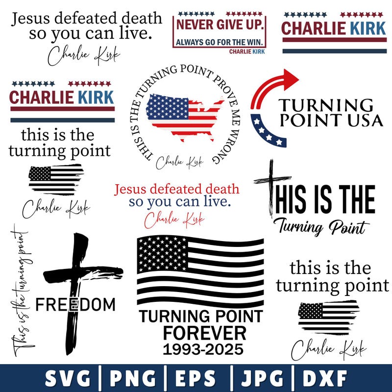 Turning Point Usa Svg - Etsy