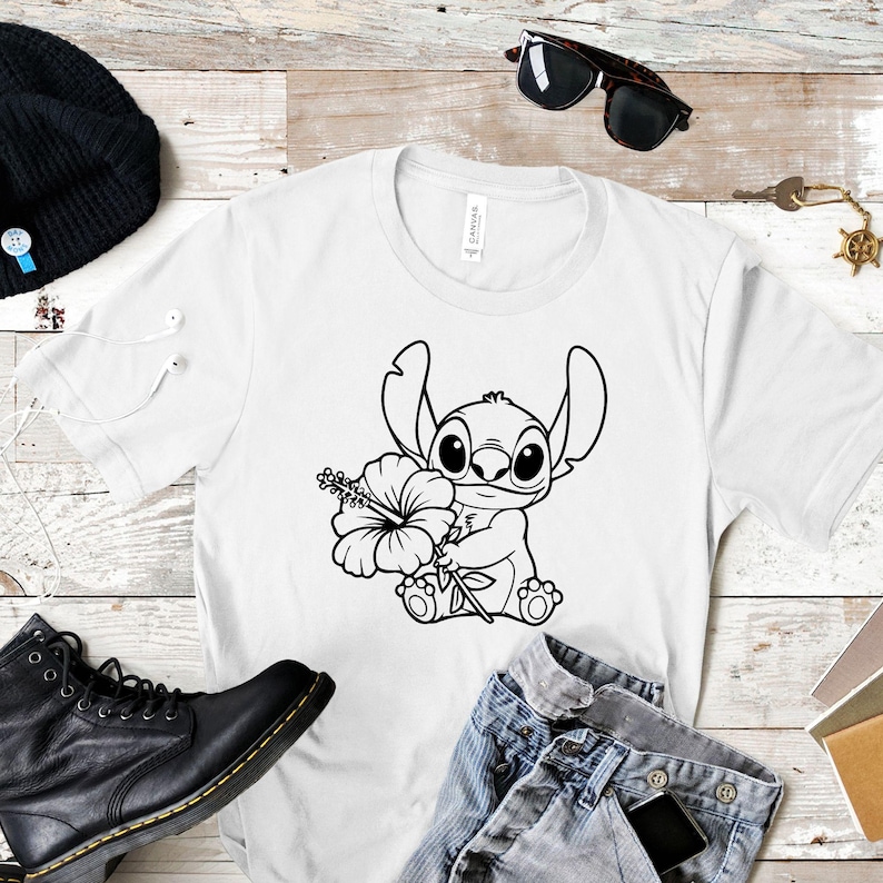 Stitch And Lilo SVG, Stitch svg out-line bundle, Angel svg, stitch clipart, stitch png, lilo Cartoon Svg, stitch svg cricut, silhouette svg, image 7