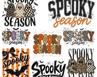 Halloween Mega Bundle Png ,Spooky Vibes Png ,Retro Halloween Png, Bundle Fall Png Bundle Halloween Horror Png , Instant Download