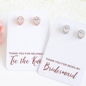 Bridal Earrings, Stud OR Clip On Oval Earrings, Bridesmaid Earrings, Crystal Earrings,Bridal Gift,Wedding Earrings,Bridesmaid Jewelry, PERLA
