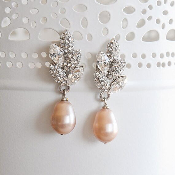 Bridal earrings - Liz statement crystal earrings by Stephanie Browne –  KEZANI JEWELLERY - designer bridal jewellery and wedding accessories