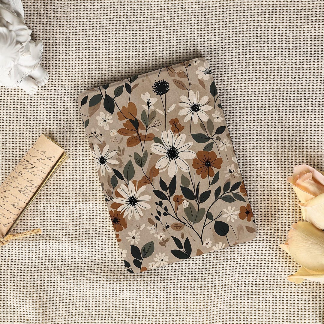 Vintage Floral Kindle Protective Case for Kindle 11th 2024 6 ...