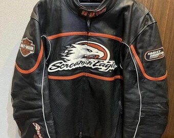 ハーレーダビッドソン スクリーミングイーグル レザージャケット 本