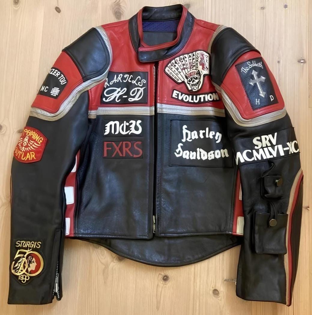 マルボロ　スエードジャケット　Marlboro レザージャケット 90s マルボロ スウェード 羊革 本革 レザー ハンティング ジャケット