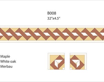 Wood Floor Border Set