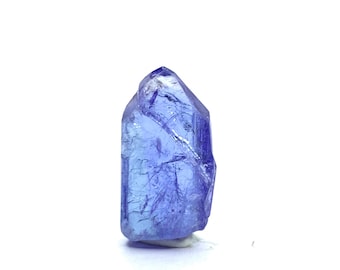 11.05 Carat Raw Tanzanite Crystal, Blue Purple Natural Tanzanite Rough, December Birthstone, Jewelry Making