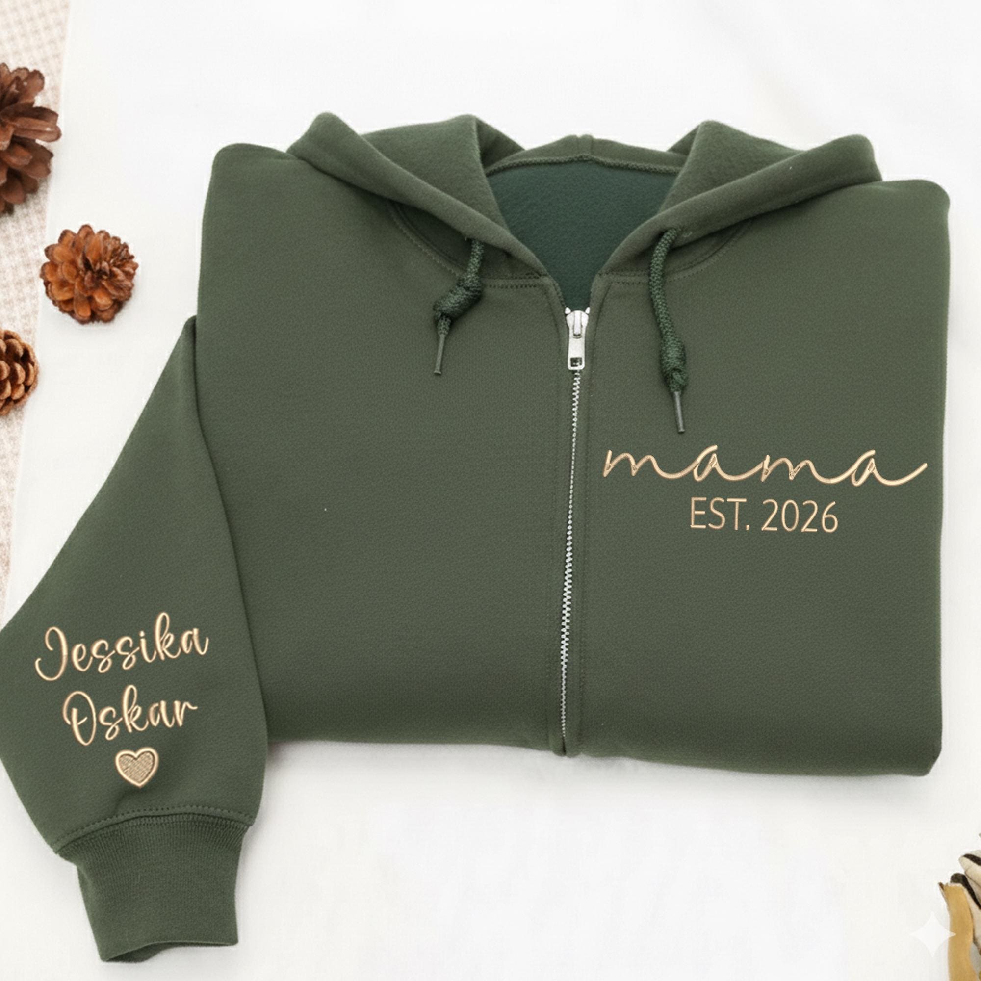 Embroidered Mama Jacket - Etsy