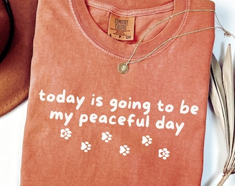 Walk for Peace Comfort Colors® Shirt, Peace Walking Monks with Aloka Cute Dog Lover Gifts Shirt, Compassion Mindfulness Gift for peace