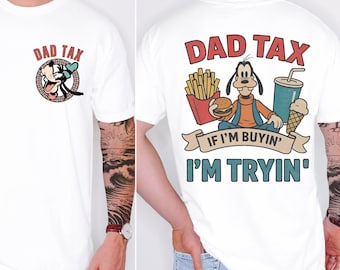 Custom Disney Dad Comfort Colors Shirt, Funny Goofy Dad Shirt, Fathers Day Tee, Gift For Him, Daddy Gift from Kid, Mickey Disney Trip