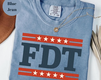 F Trump T-Shirt, Anti-Trumpf-Shirt, Anti-Maga-Shirt, Präsidentschaftswahl 2024 Shirt, Abstimmung für Harris, FDT lustiges politisches T-Shirt, demokrat Geschenk