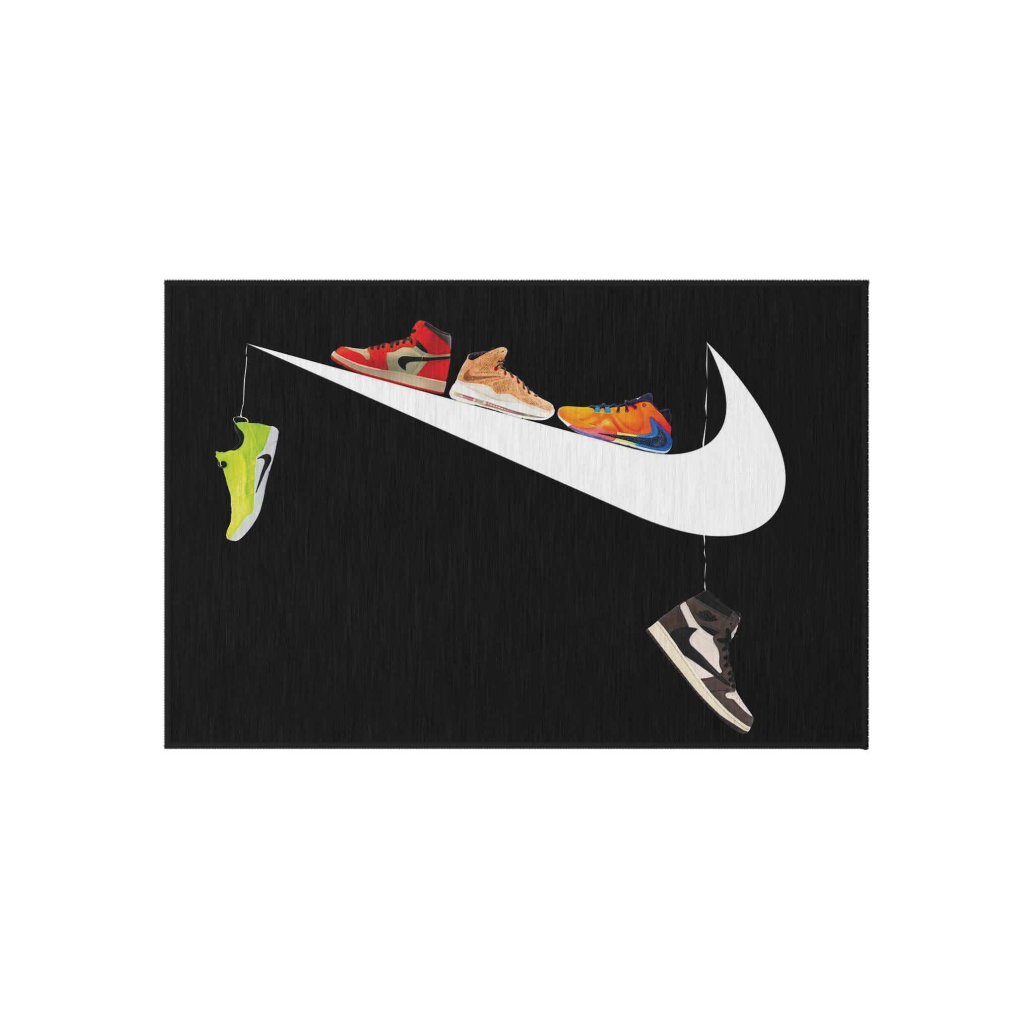 Nike Swoosh Rug - Etsy