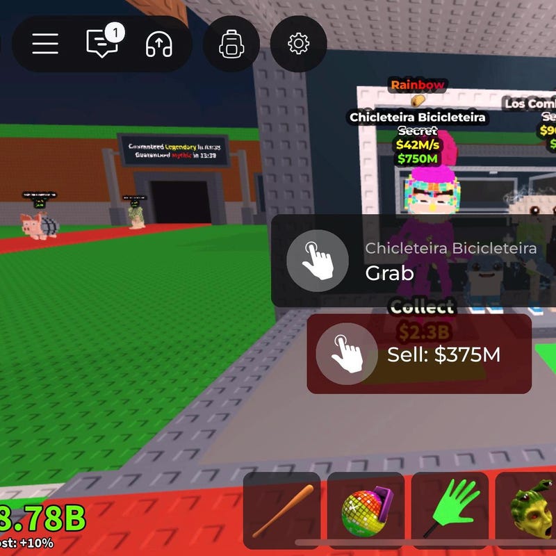 LOS COMBINASIONAS Steal A Brainrot Figure - Tacorita Bicicleta Model (Roblox Video Game Series)