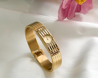 Vintage Cuffed Bangle Seiko Alba V220-0010