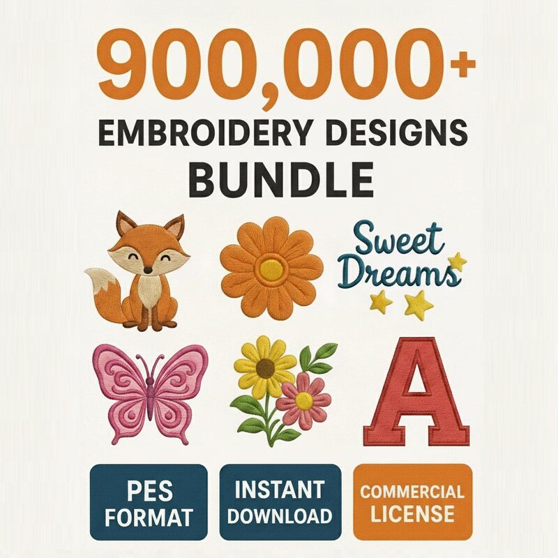 Pes Embroidery Designs - Etsy