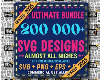 Ensemble de la boutique Svg, Mega Svg, tous les fichiers Svg, dessins de T-shirts Svg, fichiers SVG à usage commercial pour Cricut, téléchargement immédiat