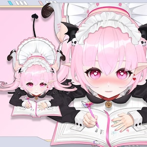 Premade Live2D Vtuber Model: Ready to Use, VTubeStudio Compatible