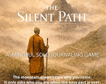 The Silent Path – gra RPG polegająca na samodzielnym prowadzeniu uważnego dziennika (plik PDF do druku)
