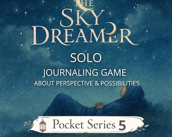 The Sky Dreamer Solo RPG – Mindful Printable Journaling Game