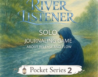 The River Listener – A Mindful solo Journaling Game - Printable PDFs