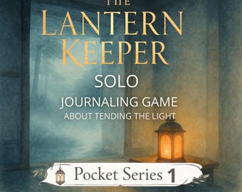 The Lantern Keeper – A Mindful Solo Journaling Game (Printable PDFs)